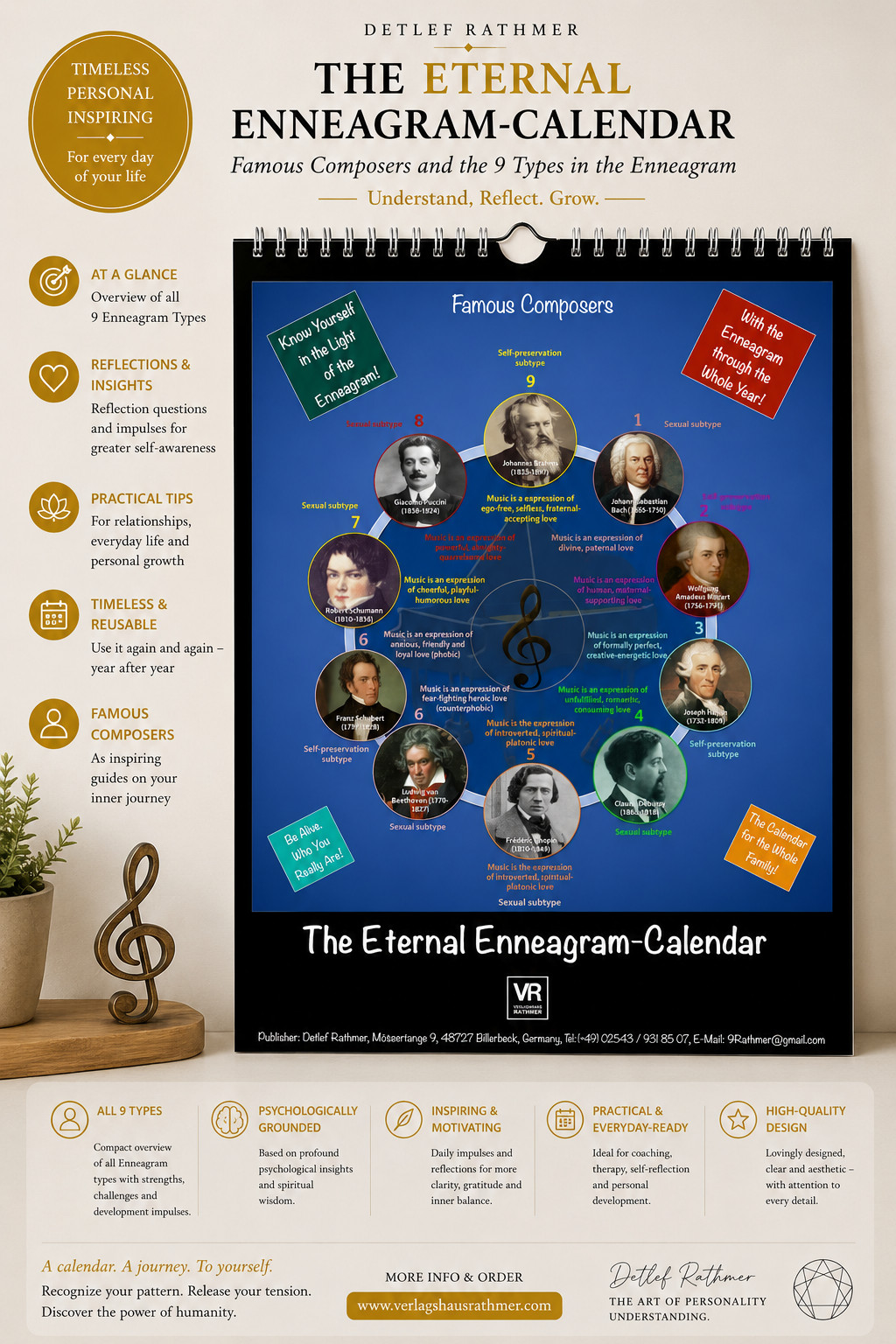 The Eternal Enneagramm Wall Calendar – Bild 2