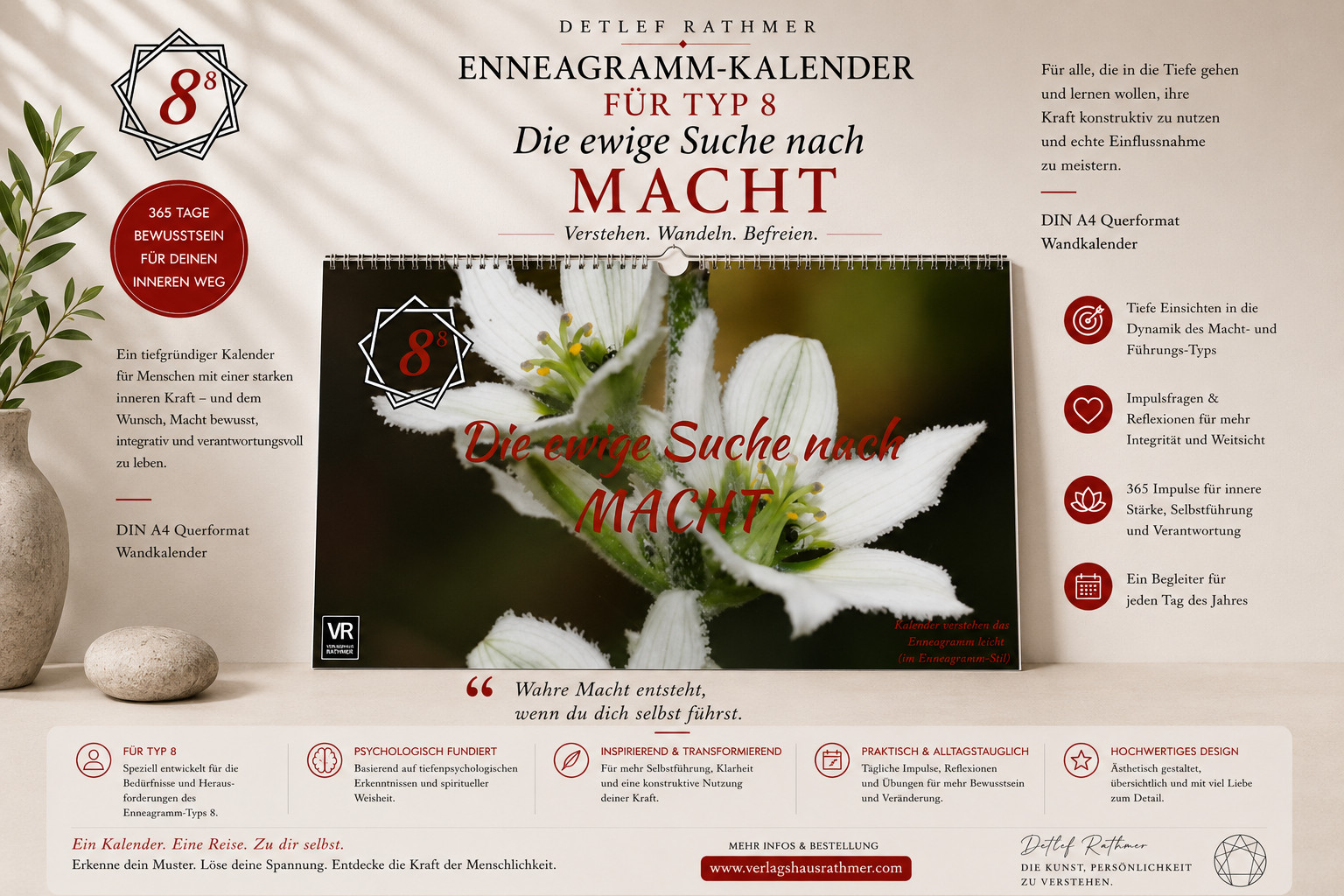 Enneagramm-Kalender für Typ 8 - DIE EWIGE SUCHE NACH MACHT – Bild 2