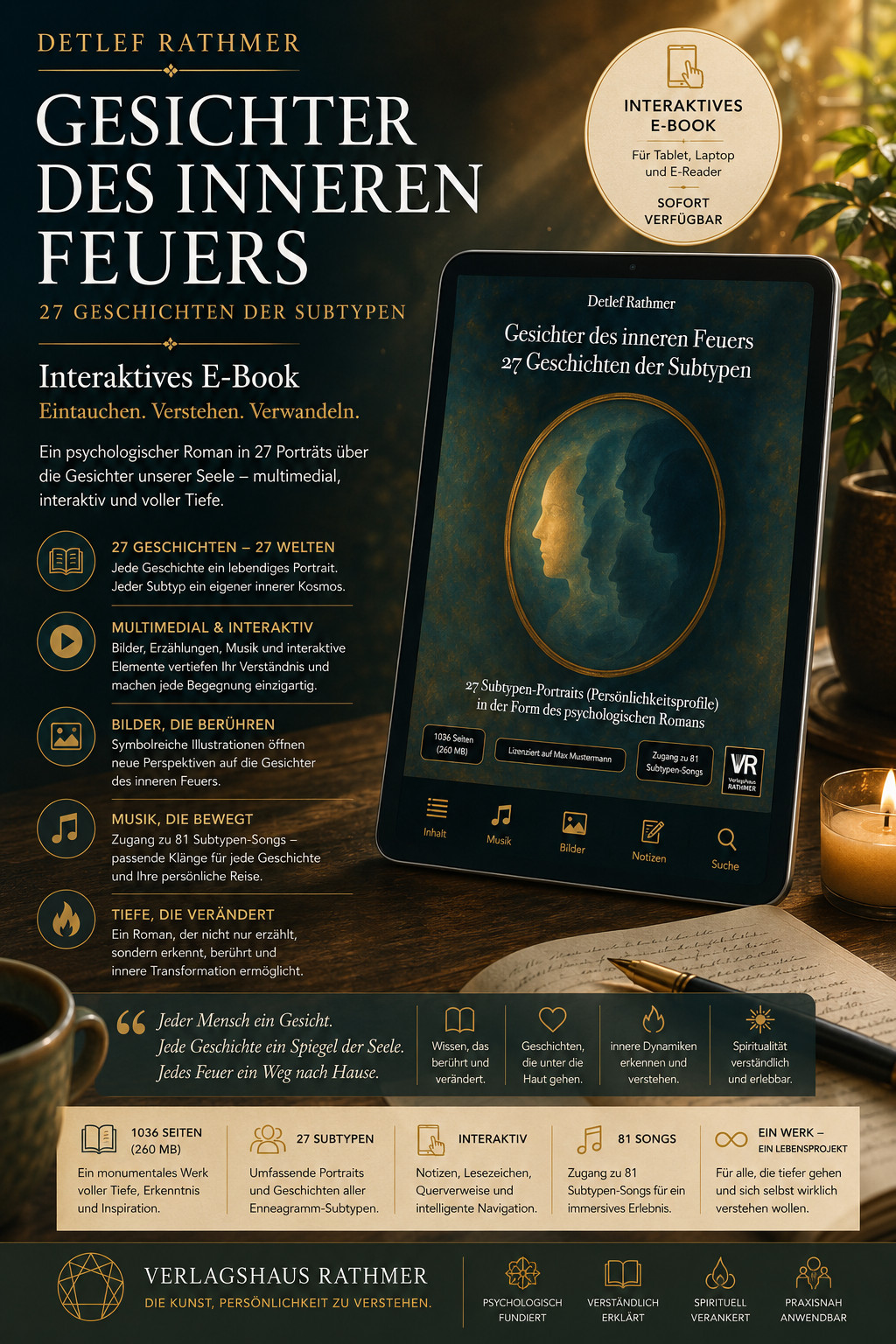 Gesichter des inneren Feuers – Das neue Enneagramm-Buch – Bild 2