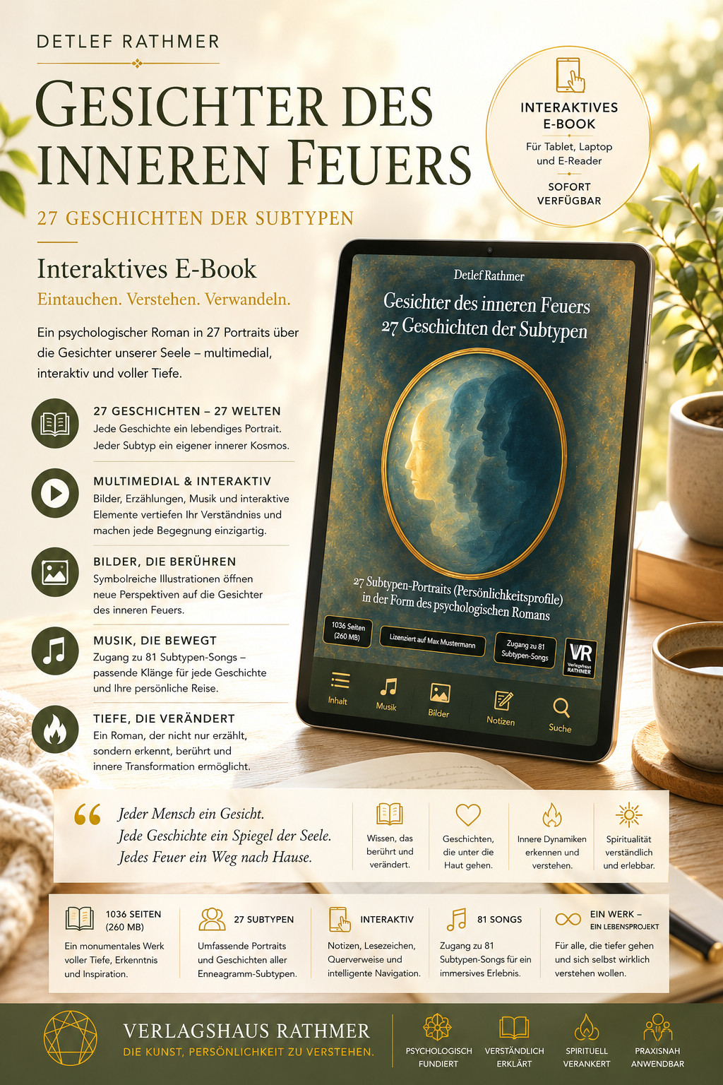 Gesichter des inneren Feuers – Das neue Enneagramm-Buch – Bild 3